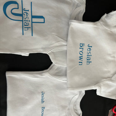 Custom baby onsie