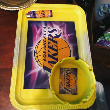 Custom Rolling Tray Set